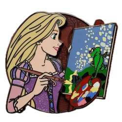 #98: Rapunzel painting