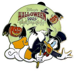 Donald With Bat Wings - Happy Trick Party