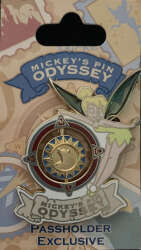 'Mickey&#039;s Pin Odyssey 2008 - Tinker Bell with Compass - MLT'