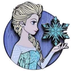 Elsa with snowflake