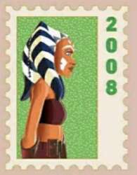 105139 - Star Wars Commemorative Stamps- Set 2 - Ahsoka Tano - Disney Employee Center alternate image