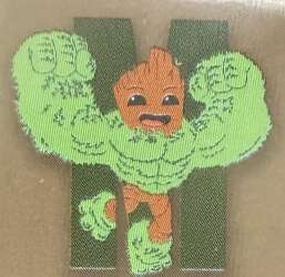 Groot as Hulk - M
