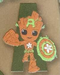 Groot as Captain America - A