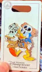Halloween Donald as Skeleton