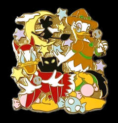 Devil Donald and Witch Daisy