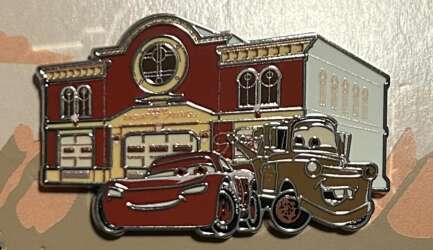 Lightning McQueen and Mater Radiator Springs Courthouse & Fire Department