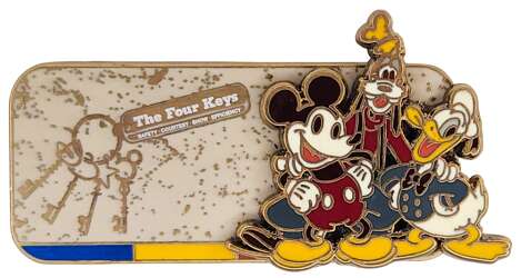 THE Disney キープセイクス Cross U - 2012 - Winter — The Four Keys (Safety, Courtesy, Show