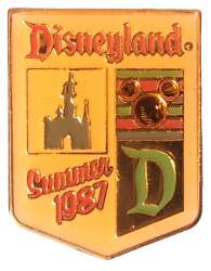 Disneyland Summer 1987 Shield