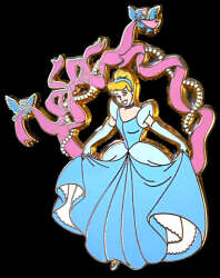 Cinderella with Ribbons & Birds