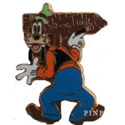 Goofy Wanna Trade wooden sign