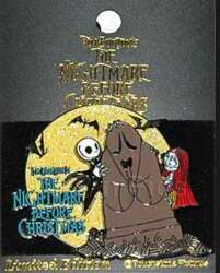 M&P - Jack Skellington & Sally - Gravestone - Nightmare Before Christmas