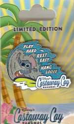 Stitch Play Hard Rest Easy Hang Loose