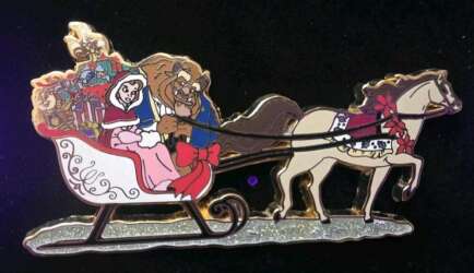 105502 - Home for the Holidays (Belle & Beast) - Disney Auctions alternate image