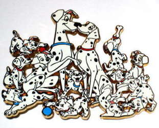 105504 - Disney Auctions - 101 Dalmatians 45th Anniversary Jumbo (Multi Error) Pin - Disney Auctions alternate image