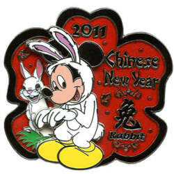 Chinese New Year 2011 - Year of the Rabbit - Mickey Mouse