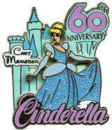 105581 - Cinderella 60th Anniversary - Cinderella (Error) - Theme Park Cast Member Exclusive alternate image