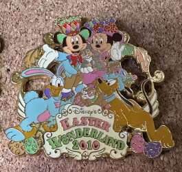 Mickey, Minnie, Donald, Pluto, Chip, Dale and Faline