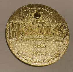 'Hercules - Hercules The Musical London 2025 Medallion - DLIC'