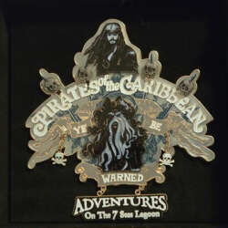 'Adventures on the 7 Seas Lagoon - Captain Jack Sparrow Super Jumbo — Ye Be Warned - WDW'