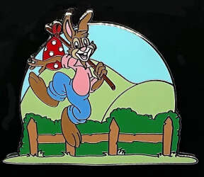 'Splash Mountain Reveal/Conceal Mystery Collection - Brer Rabbit Hopping Across a Field - MLT'