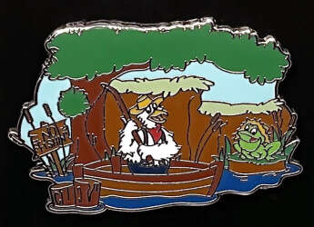 'Splash Mountain Reveal/Conceal Mystery Collection - Brer Goose and a Bullfrog Fishing - MLT'