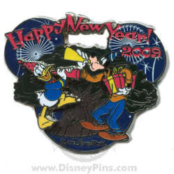 'New Year's Eve/Day - Happy New Year Goofy and Donald 2009 - WDW'