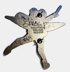 'Flying Tinker Bell - Gina Rock - 1983-2005 - Signed Pin - Tinker Bell - FSY'