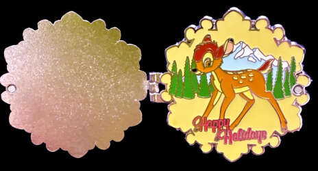 'Resort Holiday Collection 2014: Hinged Snowflakes - Wilderness Lodge - Bambi - WDW'