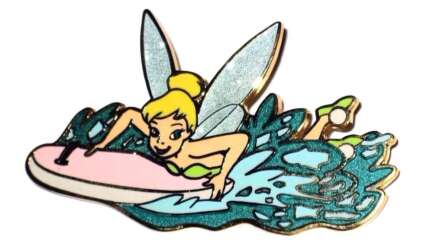 Tinker Bell on a Boogie Board