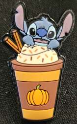 105914 - Hot Topic - Lilo & Stitch - Stitch Pumpkin Spice Latte Scented - Loungefly alternate image