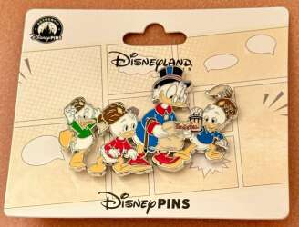 106620 - Picsou Magazine - Scrooge McDuck and Huey, Dewey and Louie with Treasure Map - Disneyland Resort Paris alternate image
