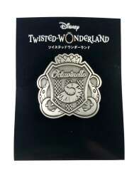 105958 - Twisted Wonderland Dormitory Crests - Octavinelle - Metal Crest - Disney Store Japan alternate image