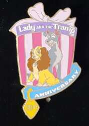 DISNEY AUCTIONS LADY AND THE TRAMP 50TH ANNIVERSARY 2005