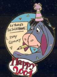 Eeyore Happy Birthday 2004
