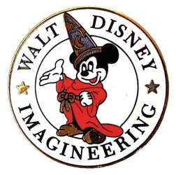 'Walt Disney Imagineering — Sorcerer Mickey Logo - WDI'
