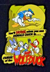 'Halloween 2003 - Donald Duck: Curse of the Wolfduck Poster - DA'
