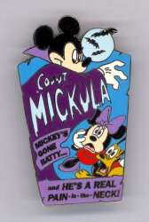 'Halloween 2003 - Mickey Mouse: Count Mickula Poster - DA'