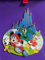 Mickey, Goofy, Donald, Pluto Football