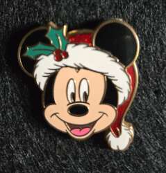 Mickey Mouse Santa Hat glitter 2 piece set