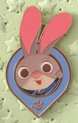 106118 - Zootopia AP Days 6 Pin Set - Judy Hopps - Shanghai Disney Resort alternate image