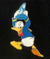 106143 - Donald stealing Sorcerer's hat from Yensid - Disney Auctions alternate image