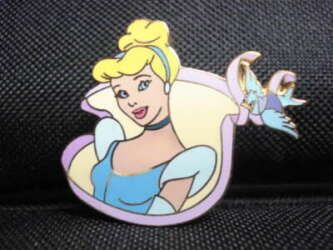 Cinderella with blue birds