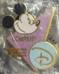 Retro Mickey Shapes Logo