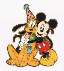 Pluto and Mickey Birthday