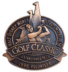 'Walt Disney World Golf Classic - 1996 - Oldsmobile Volunteer Gift - WDW'