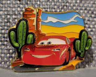 106218 - Lightning McQueen Cactus - Loungefly alternate image