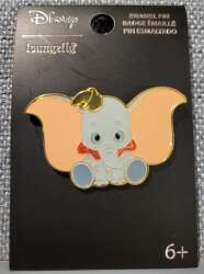 106219 - Baby Dumbo Sitting Gold hat - Loungefly alternate image