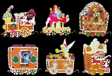 'Disneyshopping - Christmas Candy Train Set - Full Set - DSUS'