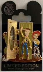 'White Glove Series - Woody and Jessie from Toy Story 2 pins set - WDW'