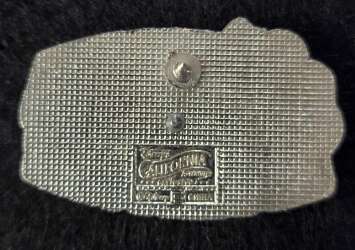 'Pink California Adventure Surfboard with Blue Hibiscus Flower - DLR'